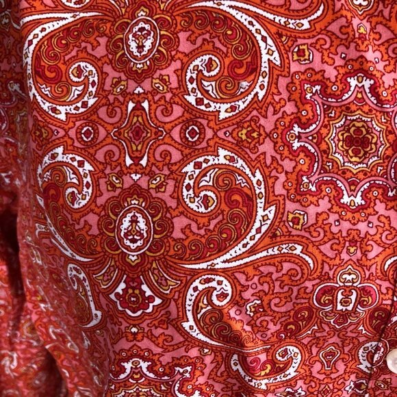 LANDS' END Paisley Shirt - Picture 7 of 12